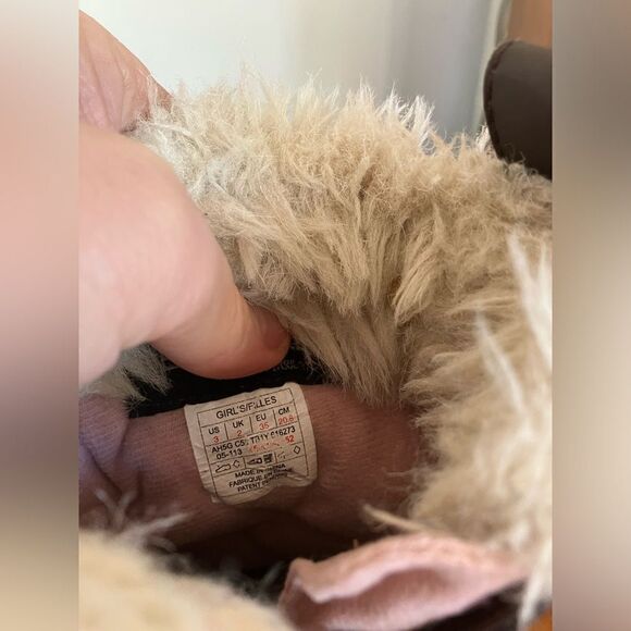 The North Face Greenland Zip Waterproof Winter Boot Brownie Brown Girls Size 3 - Picture 5 of 7